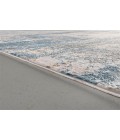 Cadiz Area Rug Feizy Cadiz Industrial Abstract, Ivory/Tan/Blue, 9'-9" x 13'-2" Area Rug
