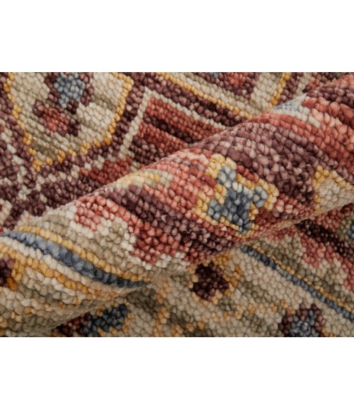 Feizy Fillmore RUST/BEIGE Rug FIL69CKF 5 ft. X 8 ft. Rectangle - Rugs Town Feizy Fillmore RUST/BEIGE FIL69CKF 5 ft. X 8 ft. Rectangle Rug