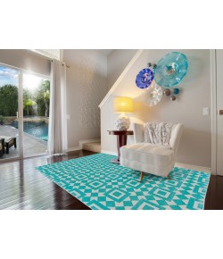 Feizy Granada I0517 TURQUOISE Area Rug 8 ft. X 10 ft. Rectangle Feizy Granada I0517 TURQUOISE Area Rug 8 ft. X 10 ft. Rectangle