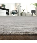 Feizy Brighton Casual Abstract, Ivory/Taupe/Silver, 2' x 3' Accent Rug
