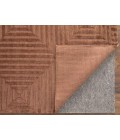 Feizy Channels CINNAMON 2877276F 4 ft. X 6 ft. Rectangle Rug