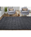 Feizy Luna BLACK 5798049F 9 ft. 6 in. X 13 ft. 6 in. Rectangle Rug