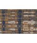 Clio Area Rug Feizy Clio Industrial Abstract, Blue/Orange/Gray, 7'-9" x 10' Area Rug