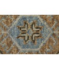 Fillmore Area Rug Feizy Fillmore Vintage Medallion, Blue/Green, 2'-6" x 14' Runner