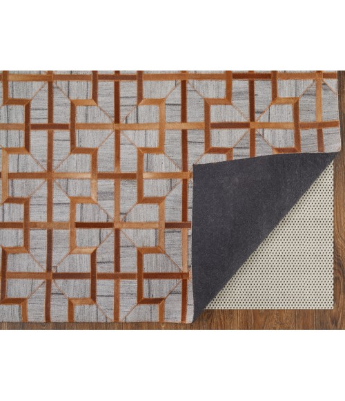 Feizy Fannin SUDAN/SLATE 7380756F 9 ft. 6 in. X 13 ft. 6 in. Rectangle Rug