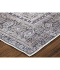 Feizy Percy CHARCOAL/IVORY Rug PRC39PBF 5 ft. 3 in. X 7 ft. 6 in. Rectangle - Rugs Town Feizy Percy CHARCOAL/IVORY PRC39PBF 5 ft. 3 in. X 7 ft. 6 in. Rectangle Rug