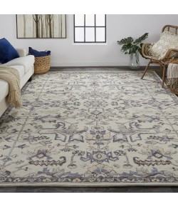 Feizy Fallon 8838F IVORY/GRAY Area Rug 8 ft. X 10 ft. Rectangle