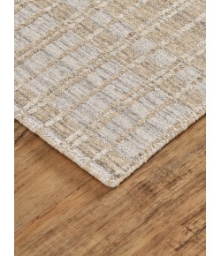 Feizy Odell TAN/SILVER 6866385F 10 ft. X 14 ft. Rectangle Rug