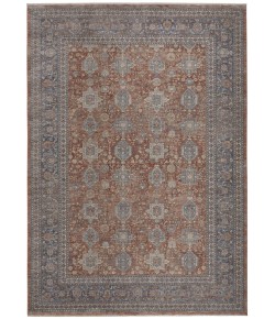 Feizy Marquette 3761F RUST/BLUE Area Rug 9 ft. 6 in. X 12 ft. 7 in. Rectangle