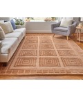 Feizy Channels SPICE 2877277F 7 ft. 9 in. X 9 ft. 9 in. Rectangle Rug
