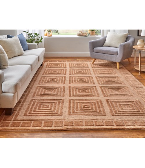 Feizy Channels SPICE 2877277F 7 ft. 9 in. X 9 ft. 9 in. Rectangle Rug