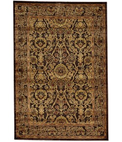 Feizy Saphir 3794F DARK CHOCOLATE Area Rug 9 ft. 8 in. X 12 ft. 7 in. Rectangle