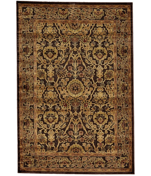 Feizy Saphir Vintage Oriental, Brown/Gold/Tan, 9'-8" x 12'-7" Area Rug