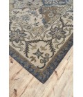 Eaton Area Rug Feizy Eaton French & Victorian Bordered, Blue/Gray/Taupe, 9'-6" x 13'-6" Area Rug