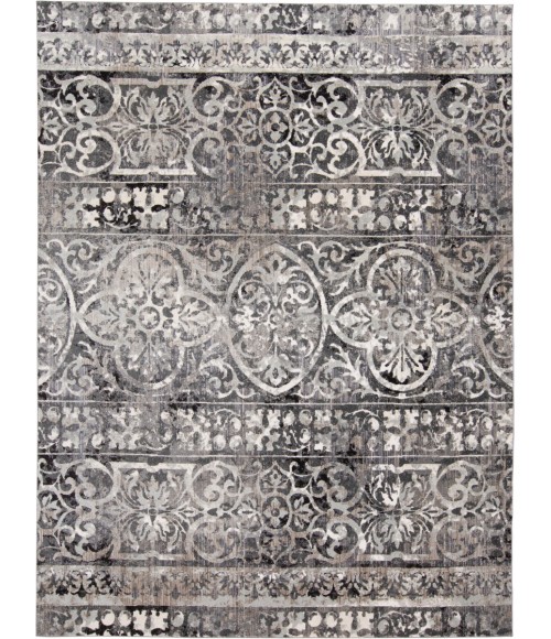 Feizy Kano CHARCOAL/IVORY Rug 8643871F 7 ft. 10 in. X 10 ft. Rectangle - Rugs Town Feizy Kano CHARCOAL/IVORY 8643871F 7 ft. 10 in. X 10 ft. Rectangle Rug
