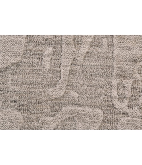 Feizy Leilani Industrial Abstract, Taupe, 2' x 3' Accent Rug
