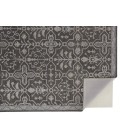 Feizy Fallon Rustic Farmhouse Rug, Ornamental, Warm Dark Gray, 10ft x 14ft Area Rug