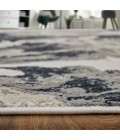Micah Area Rug Feizy Micah Industrial Abstract, Ivory/Black/Taupe, 2'-10" x 7'-10" Runner