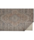 Feizy Marquette Rustic Persian Farmhouse Rug, Rust/Denim Blue, 2ft - 8in x 8ft, Runner