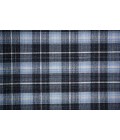 Feizy Crosby Eco-Friendly PET Dhurrie, Black/Sky Blue, 8ft x 10ft Area Rug