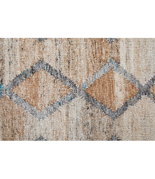 Feizy Beckett Gray/Ivory/Tan 8900771F 8 ft. X 10 ft. Rect. Rug