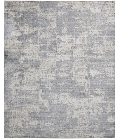 Langford Area Rug Feizy Langford Casual Abstract, Silver/Gray, 5' x 8' Area Rug