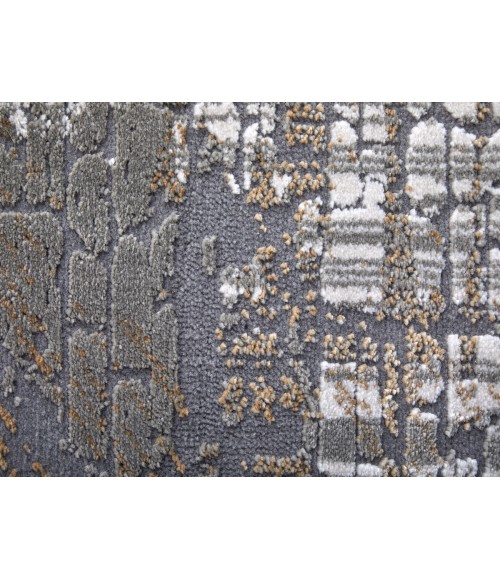 Feizy Waldor IVORY/GRAY 73539NDF 8 ft. X 11 ft. Rectangle Rug