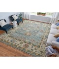 Feizy Fillmore BLUE/IVORY FIL69CJF 2 ft. X 3 ft. Rectangle Rug