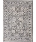 Thackery Area Rug Feizy Thackery Transitional Oriental Rug, Charcoal/Bone White, 5ft-6in x 5ft-6in Round