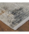 Feizy Cadiz Industrial Abstract, Ivory/Taupe/Gray, 12' x 18' Area Rug