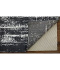 Coda Area Rug Feizy Coda Industrial Abstract, Black/White, 2' x 3' Accent Rug