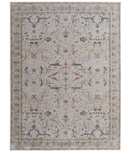 Feizy Pasha IVORY/BLUE PAS39M4F 2 ft. X 3 ft. Rectangle Rug