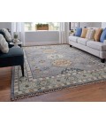 Feizy Fillmore GRAY FIL69CIF 2 ft. X 3 ft. Rectangle Rug