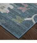 Feizy Dartmouth Blue/Ivory/Pink Rug DRT39QMF 2 ft. 6 in. X 7 ft. 3 in. Rect. - Rugs Town Feizy Dartmouth Blue/Ivory/Pink DRT39QMF 2 ft. 6 in. X 7 ft. 3 in. Rect. Rug