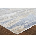 Feizy Laina Industrial Abstract, Tan/Orange/Ivory, 5' x 7'-10" Area Rug