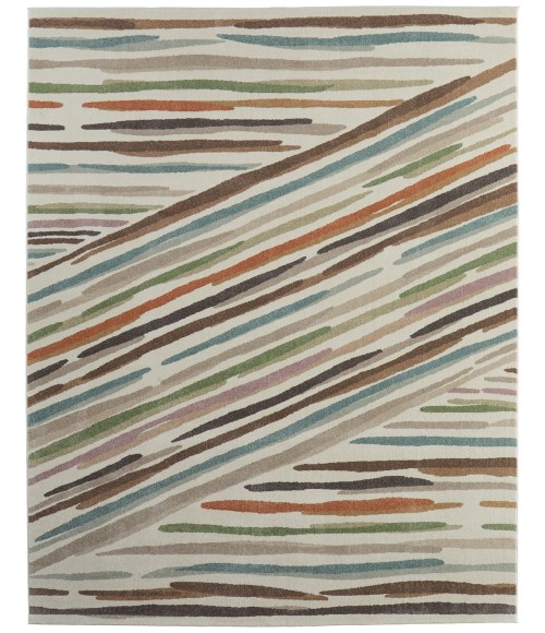 Feizy Eden Ivory/Brown/Blue EDN39QXF 12 ft. X 15 ft. Rect. Rug