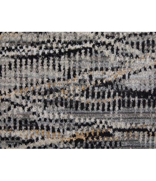 Feizy Sonora GRAY/CHARCOAL SNR39NXF 6 ft. 7 in. X 9 ft. 6 in. Rectangle Rug
