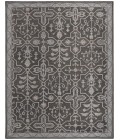 Feizy Fallon Rustic Farmhouse Rug, Ornamental, Warm Dark Gray, 10ft x 14ft Area Rug