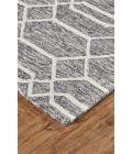 Feizy Belfort Cottage Trellis & Lattice, Gray/Black/Ivory, 12' x 15' Area Rug