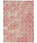 Feizy Lorrain Casual Geometric, Pink/Ivory, 2' x 3' Accent Rug