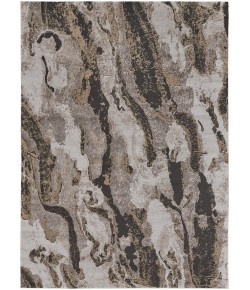 Feizy Vancouver 39FGF CHARCOAL/BEIGE Area Rug 6 ft. 7 in. X 9 ft. 6 in. Rectangle