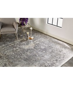 Feizy Sarrant 3966F GRAY Area Rug 9 ft. 6 in. X 12 ft. 7 in. Rectangle