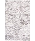 Asher Area Rug Feizy Asher Bohemian & Eclectic Distressed, Gray/White, 9' x 12' Area Rug