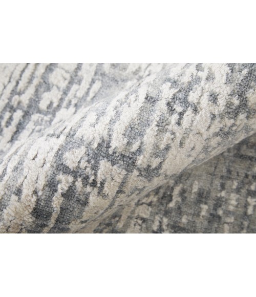 Feizy Eastfield Casual Abstract, Gray, 8' x 10' Area Rug