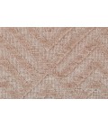 Feizy Colton Farmhouse Diamond, Pink/Ivory, 9'-6" x 13'-6" Area Rug