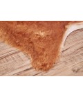 Feizy Bartlett Cabin & Lodge Animal Print, Brown, Small Shaped Rug
