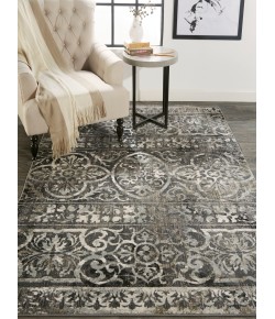 Feizy Kano CHARCOAL/IVORY 8643871F 7 ft. 10 in. X 10 ft. Rectangle Rug