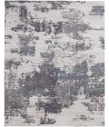 Feizy Zarah Bohemian & Eclectic Abstract, Ivory/Gray/Blue, 3'-6" x 5'-6" Accent Rug