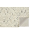 Anica Area Rug Feizy Anica Moroccan Diamond Wool Tufted Rug, Ivory/Chambray Blue, 8ft x 10ft Area Rug