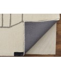 Maguire Area Rug Feizy Maguire Industrial Abstract, Ivory/Gray/Taupe, 9' x 12' Area Rug